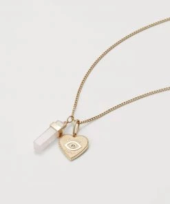 Fossil VINTAGE MOTIFS Collier Gold Coloured Femme -Fossil Soldes 2022 7adf2a97be004357a3458a19ba27df2c