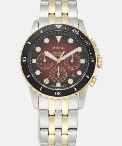 Fossil Homme Montre à Aiguilles Silver Coloured