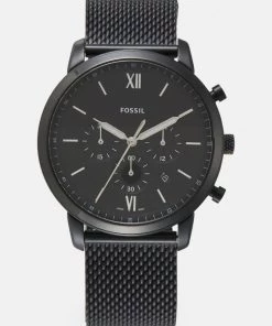 Fossil NEUTRA CHRONO Montre à Aiguilles Black Homme