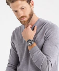 Fossil Montre Grau Homme