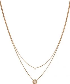 Fossil CLASSICS Collier Roségold Coloured Femme -Fossil Soldes 2022 8c083a14fe4b47d2a8d512f448c426fc