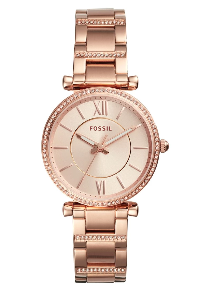 Fossil Femme CARLIE Montre Rose Gold Coloured 4 Fossil Femme CARLIE Montre Rose Gold Coloured – Image 2
