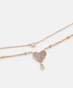 Fossil Femme VINTAGE GLITZ Collier Rose Gold Coloured -Fossil Soldes 2022 94450ea592134d80ba877c8a60701d1a