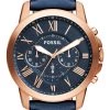 Fossil Homme Montre à Aiguilles Blue/rose Gold -Fossil Soldes 2022 96daf41c294a4ec89b0f0857fa81ff6c