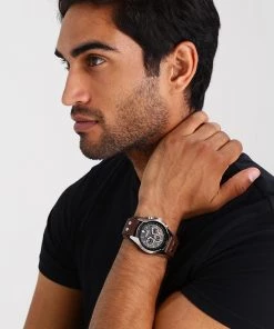 Fossil Montre à Aiguilles Brown Homme