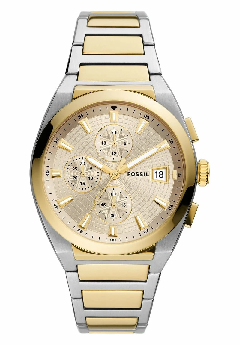 Fossil TRADITIONAL EVERETT Montre à Aiguilles Silver/gold Homme 4 Fossil TRADITIONAL EVERETT Montre à Aiguilles Silver/gold Homme â Image 2