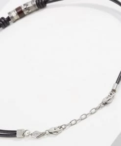 Fossil Collier Black Homme -Fossil Soldes 2022 99811373532f47b9a89792477d697761