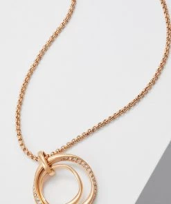 Fossil CLASSICS Collier Rosegold Coloured Femme -Fossil Soldes 2022 9a06489348fe44468225c88962cd7354