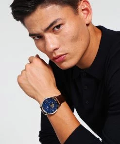 Fossil Homme TOWNSMAN Montre Dark Brown