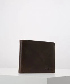 Fossil DERRICK Portefeuille Dark Brown Homme