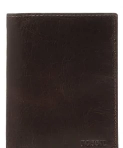 Fossil Homme DERRICK Portefeuille Dark Brown