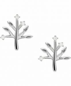 Fossil Boucles D'oreilles Silber Femme