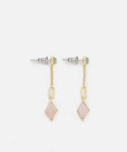 Fossil Femme VAL JOYFUL EXPRESSION Boucles D'oreilles Gold Coloured