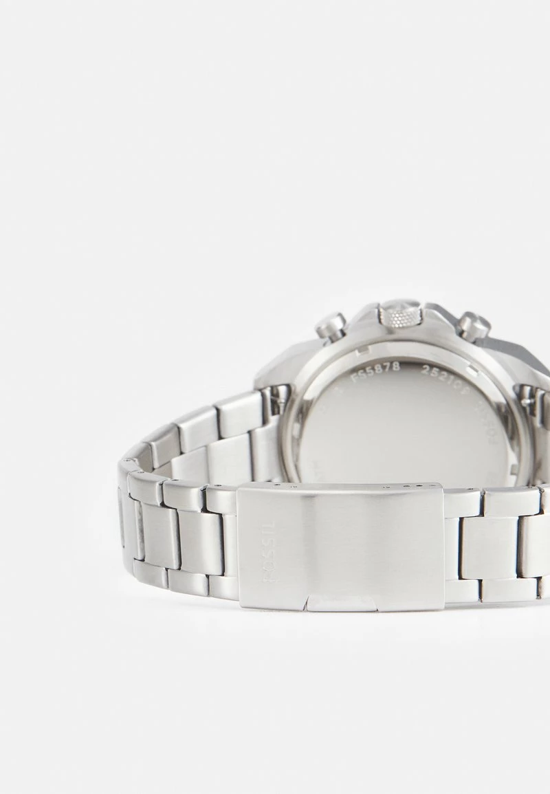 Fossil Homme BRONSON Montre Silver Coloured 4 Fossil Homme BRONSON Montre Silver Coloured – Image 2