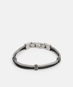 Fossil Homme Bracelet Silver Coloured