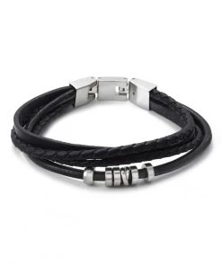 Fossil Bracelet Black Homme -Fossil Soldes 2022 acf085521d794b28b25b177fc98cb071