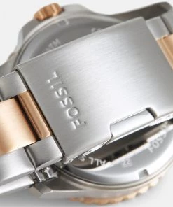 Fossil Montre Silver Coloured Homme -Fossil Soldes 2022 ad3c10d9265d4b0f87f112c4354d4511