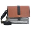 Fossil KINLEY Sac Bandoulière Black Stripe Femme