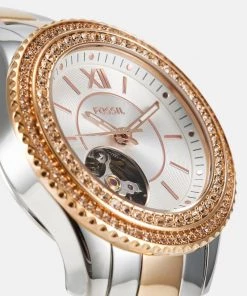 Fossil STELLA Montre Silver Coloured/rose Gold Coloured Femme -Fossil Soldes 2022 afab606cd23548158c13bb033573b34f