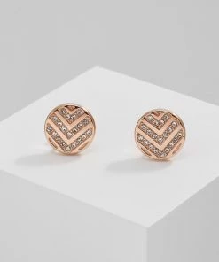Fossil VINTAGE GLITZ Boucles D'oreilles Rosegold Coloured Femme