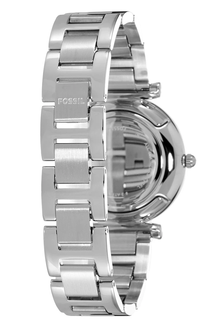 Fossil Femme CARLIE Montre Silver Coloured 5 Fossil Femme CARLIE Montre Silver Coloured – Image 3