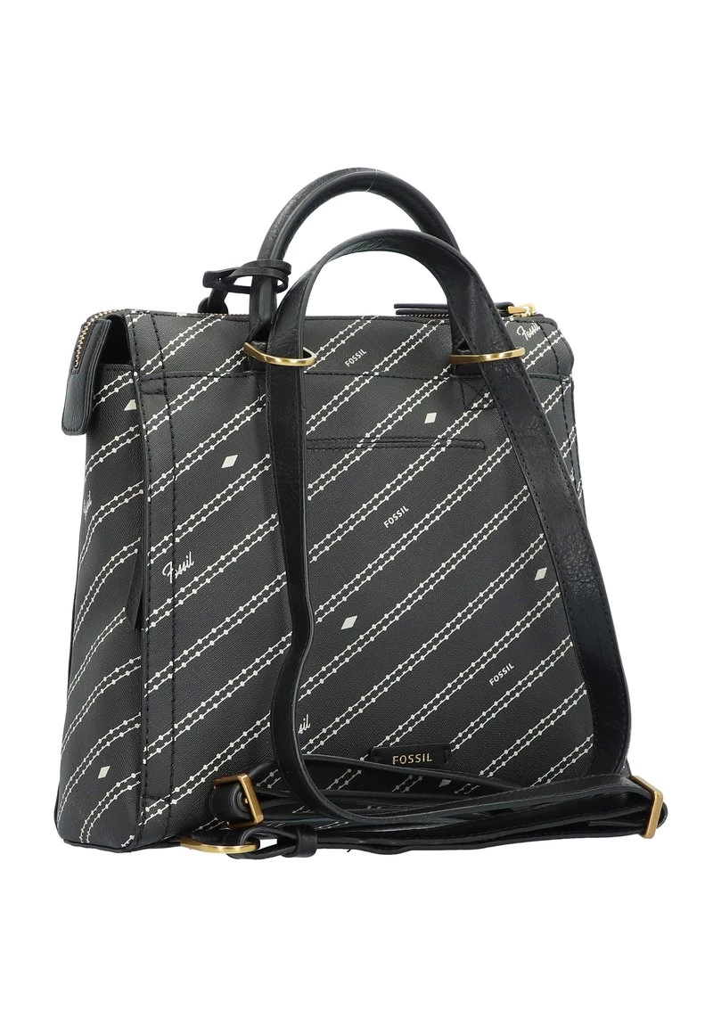 Fossil PARKER CITY Sac à Dos Black/bone Femme 4 Fossil PARKER CITY Sac à Dos Black/bone Femme – Image 2
