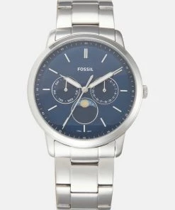 Fossil Homme NEUTRA MINIMALIST Montre Silver Coloured