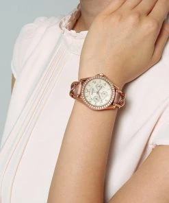 Fossil RILEY Montre Rosegold Coloured/light Brown Femme
