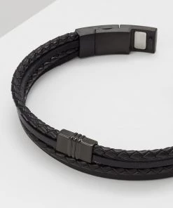 Fossil Homme VINTAGE CASUAL Bracelet Schwarz -Fossil Soldes 2022 c769bb0cbd8649f584db398332a95bef