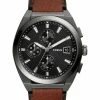 Fossil EVERETT Montre à Aiguilles Brown Homme -Fossil Soldes 2022 c85f42d19ae544f2abe7997ed758d1c8