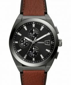 Fossil EVERETT Montre à Aiguilles Brown Homme