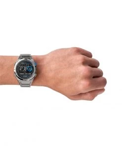 Fossil EVERETT SOLAR DIGITAL Montre à Affichage Digital Smoke Homme