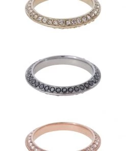 Fossil Femme VINTAGE GLITZ Bague Tricolor -Fossil Soldes 2022 cba340f5934648edb477b8c9060423cb