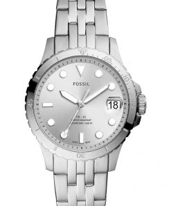 Fossil Femme Montre Silberfarben