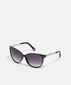Fossil Femme Lunettes De Soleil Shiny Black/rose Gold Coloured