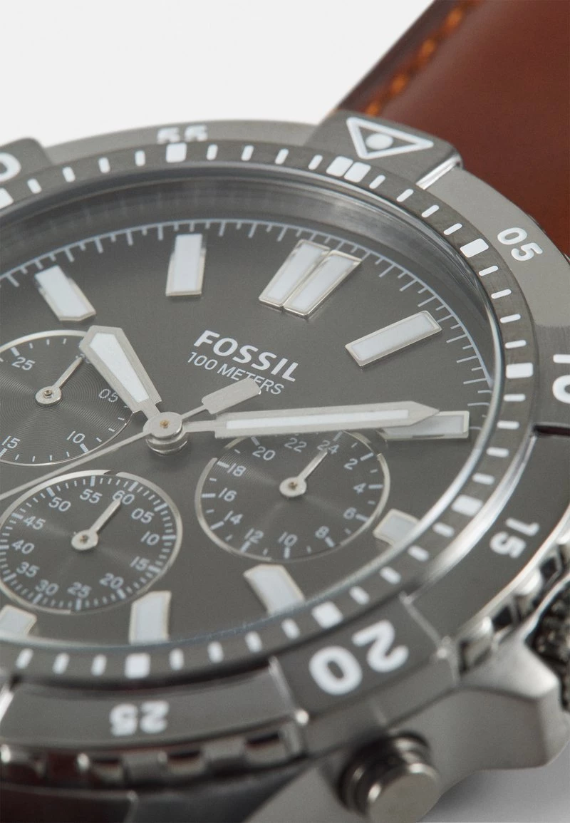 Fossil GARRETT Montre à Aiguilles Brown Homme 6 Fossil GARRETT Montre à Aiguilles Brown Homme – Image 4