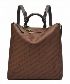 Fossil PARKER Sac à Dos Brown Femme