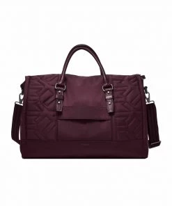 Fossil DILLON Sac Week End Eggplant Femme