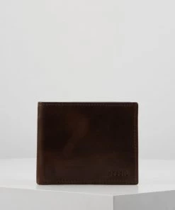 Fossil DERRICK PASSCS SET Étui Pour Cartes De Visite Dark Brown Homme