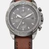 Fossil Homme BRONSON Montre à Aiguilles Silver Coloured -Fossil Soldes 2022 d938205384254097a4a53c850313a1fa