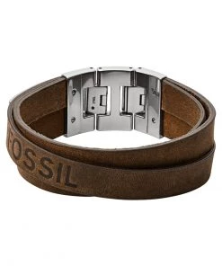 Fossil Homme Bracelet Dunkelbraun