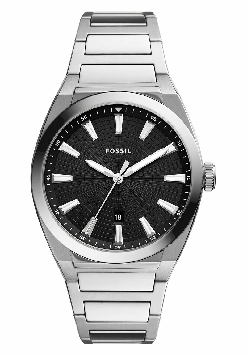 Fossil EVERETT 3 HAND Montre Silver Homme 3 Fossil EVERETT 3 HAND Montre Silver Homme