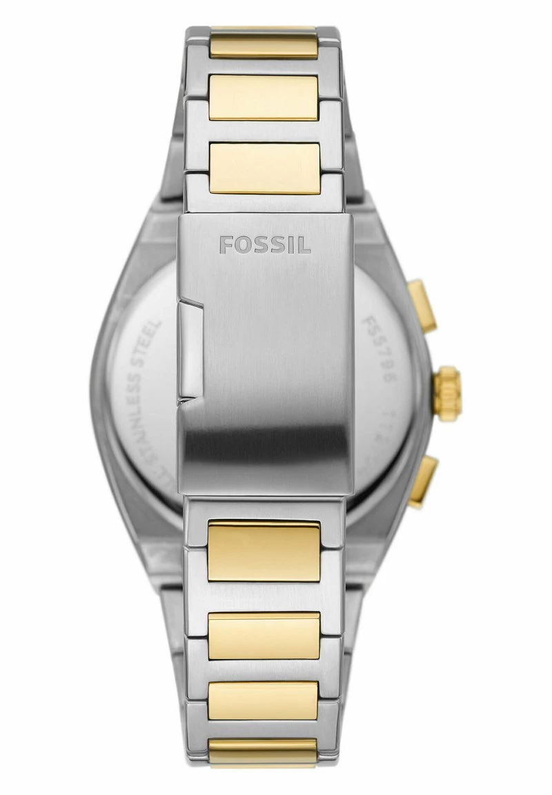 Fossil TRADITIONAL EVERETT Montre à Aiguilles Silver/gold Homme 5 Fossil TRADITIONAL EVERETT Montre à Aiguilles Silver/gold Homme â Image 3