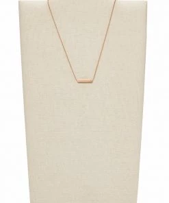 Fossil Femme VINTAGE ICONIC Collier Rose Gold -Fossil Soldes 2022 ed23813a71854009b4ba427b6e09d614