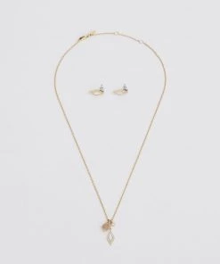 Fossil STEVIE Collier Rose Gold Tone Femme