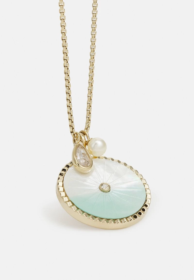 Fossil Femme VAL Collier Gold Coloured Tone 6 Fossil Femme VAL Collier Gold Coloured Tone – Image 4