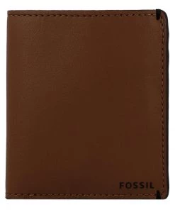 Fossil JOSHUA Portefeuille Medium Brown Homme