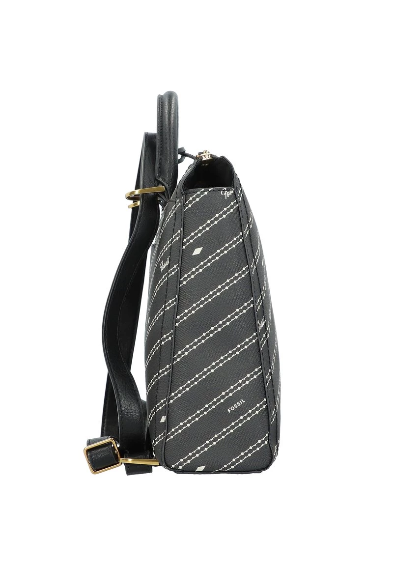 Fossil PARKER CITY Sac à Dos Black/bone Femme 7 Fossil PARKER CITY Sac à Dos Black/bone Femme – Image 5