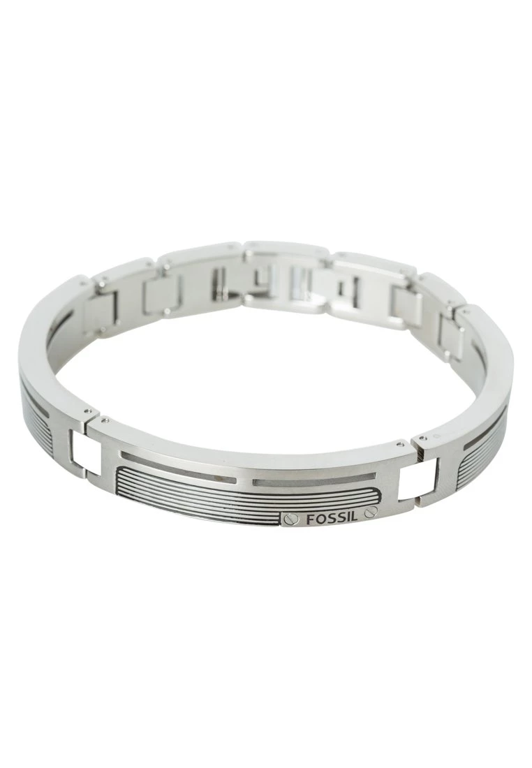 Fossil Homme Bracelet Silver Coloured 4 Fossil Homme Bracelet Silver Coloured – Image 2