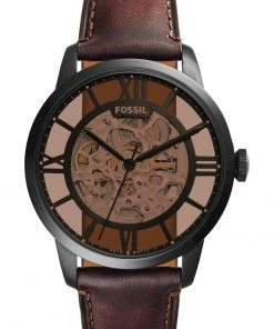 Fossil Montre Dark Brown Homme